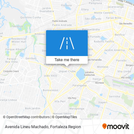 Avenida Lineu Machado map