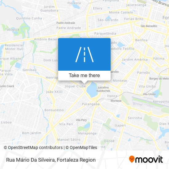 Mapa Rua Mário Da Silveira