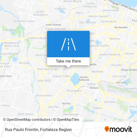 Rua Paulo Frontin map