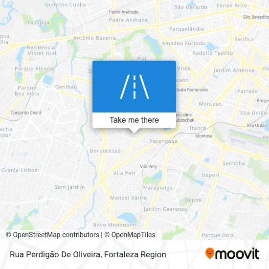 Rua Perdigão De Oliveira map