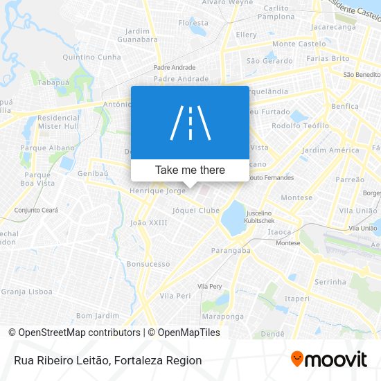 Rua Ribeiro Leitão map