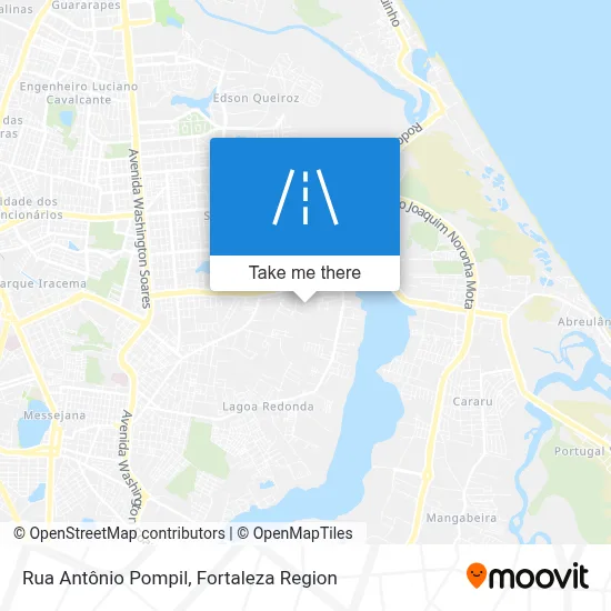 Rua Antônio Pompil map