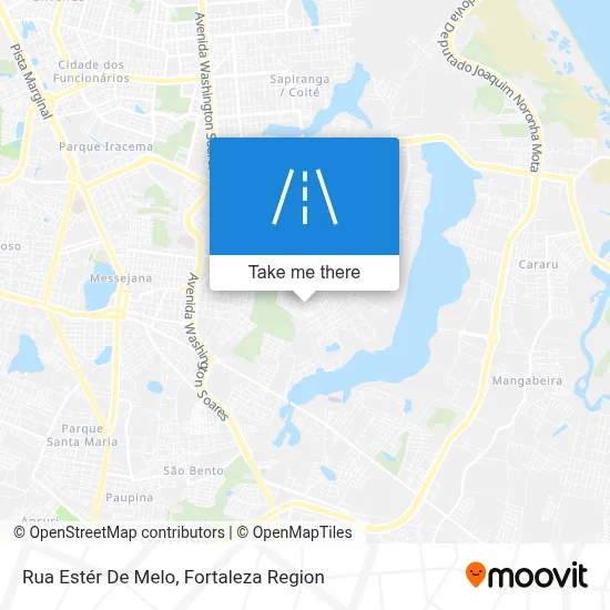 Rua Estér De Melo map