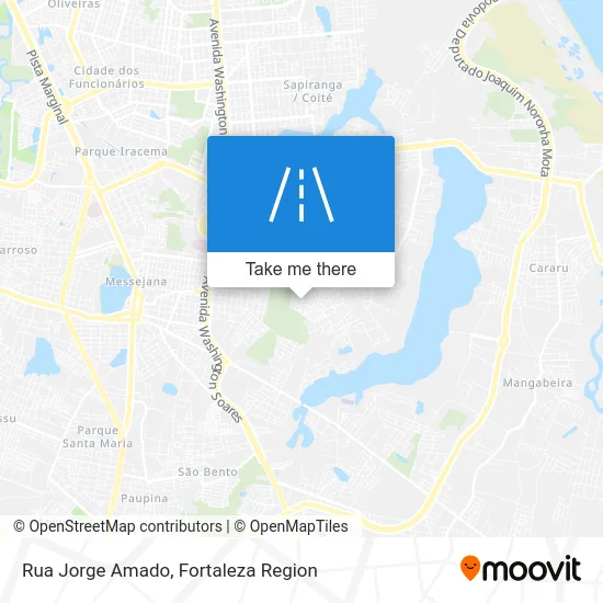Rua Jorge Amado map