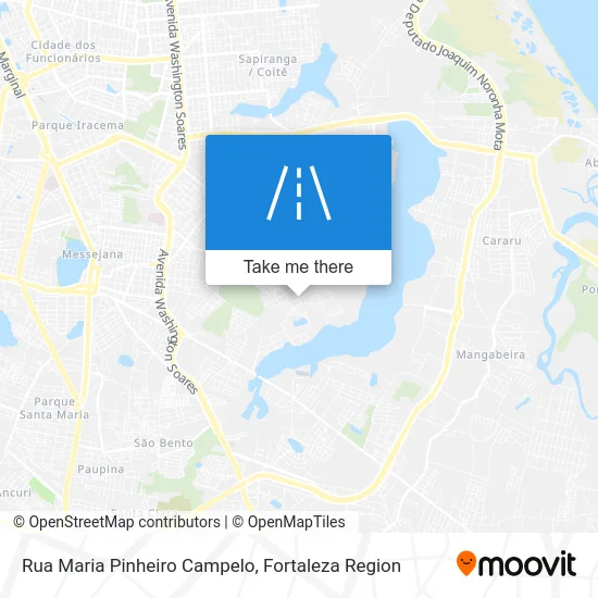 Rua Maria Pinheiro Campelo map