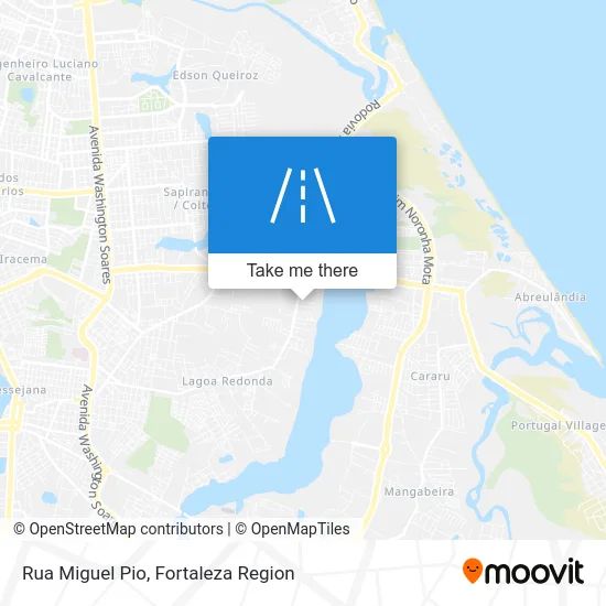 Rua Miguel Pio map