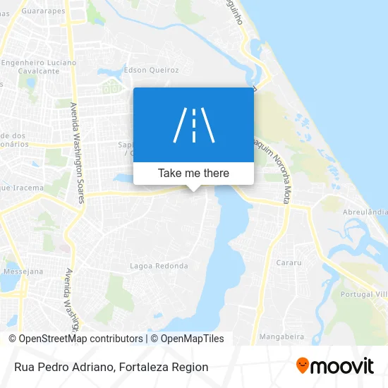 Rua Pedro Adriano map