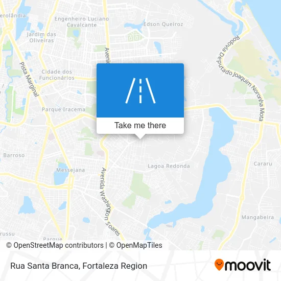 Rua Santa Branca map
