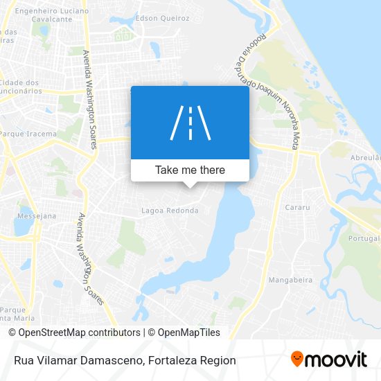 Rua Vilamar Damasceno map
