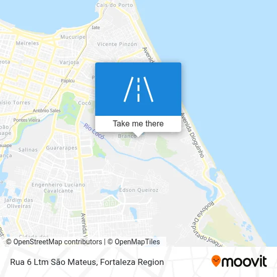 Rua 6 Ltm São Mateus map