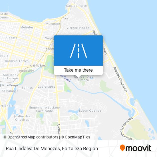 Rua Lindalva De Menezes map