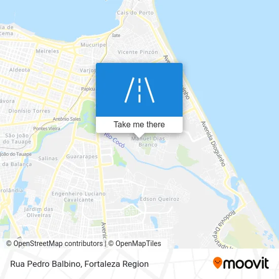 Rua Pedro Balbino map