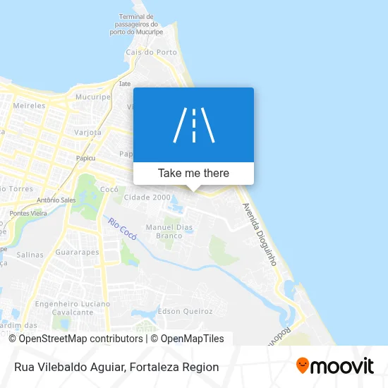 Rua Vilebaldo Aguiar map