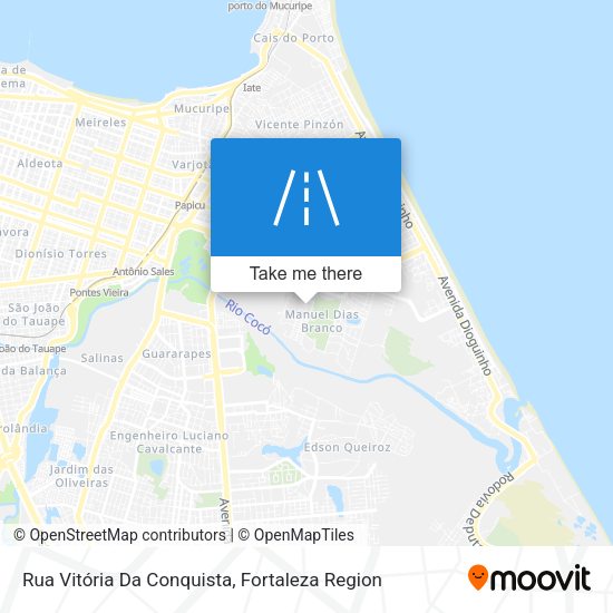 Rua Vitória Da Conquista map