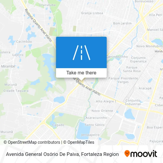 Avenida General Osório De Paiva map