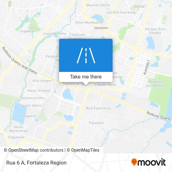 Rua 6 A map