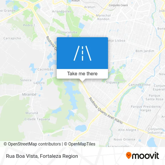 Rua Boa Vista map