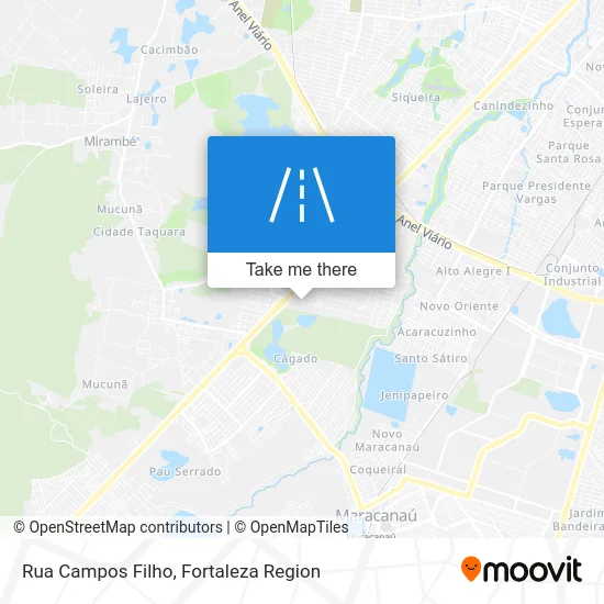 Rua Campos Filho map