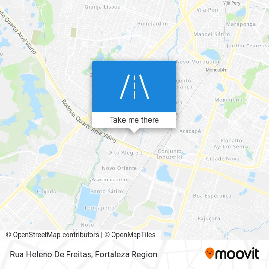 Rua Heleno De Freitas map