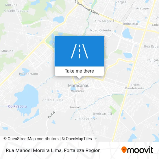 Rua Manoel Moreira Lima map
