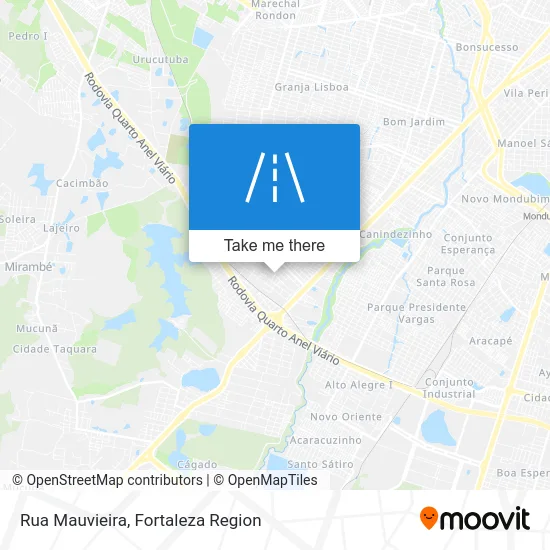 Rua Mauvieira map