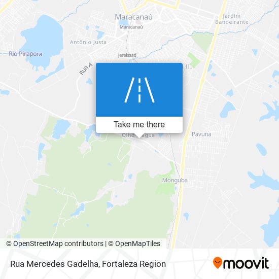 Rua Mercedes Gadelha map