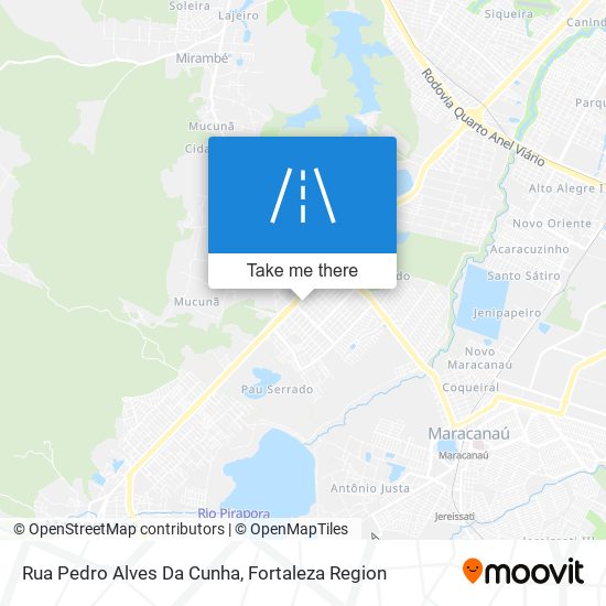 Rua Pedro Alves Da Cunha map