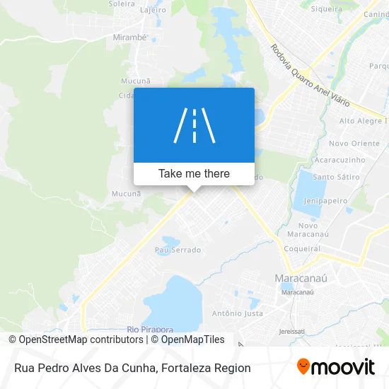 Rua Pedro Alves Da Cunha map