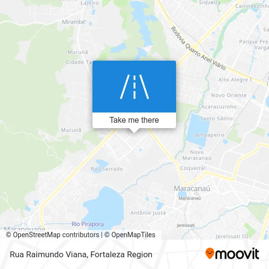 Rua Raimundo Viana map
