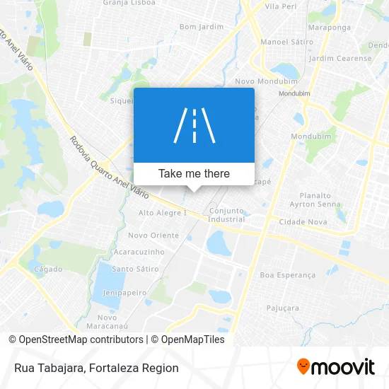 Rua Tabajara map