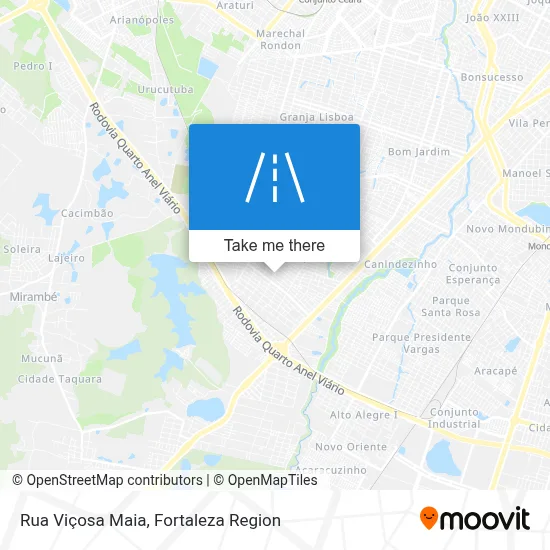 Rua Viçosa Maia map