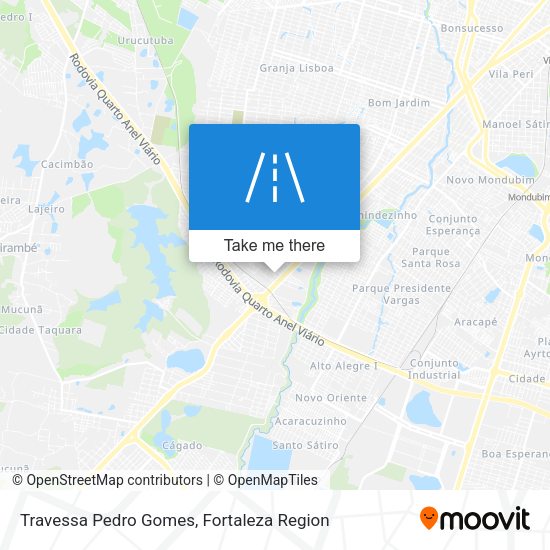 Travessa Pedro Gomes map