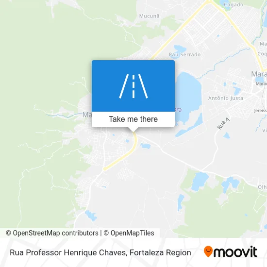 Rua Professor Henrique Chaves map