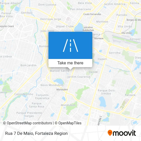 Rua 7 De Maio map