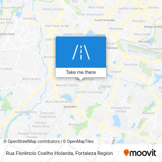 Rua Florêncio Coelho Holanda map