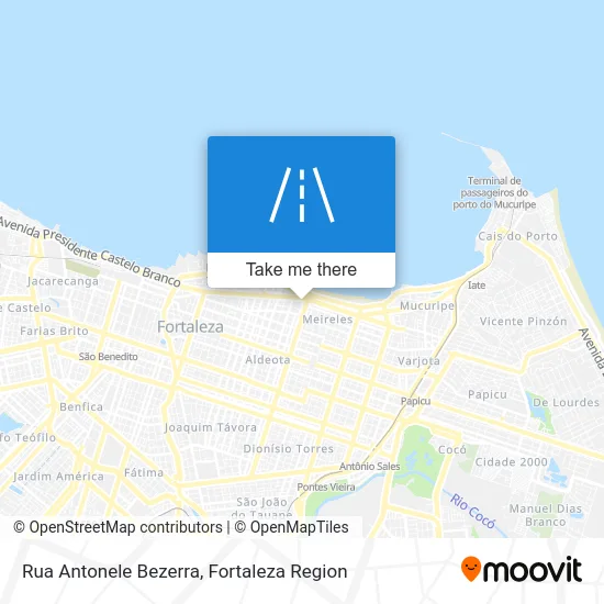 Rua Antonele Bezerra map