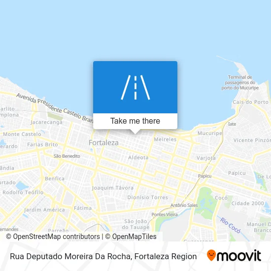 Rua Deputado Moreira Da Rocha map