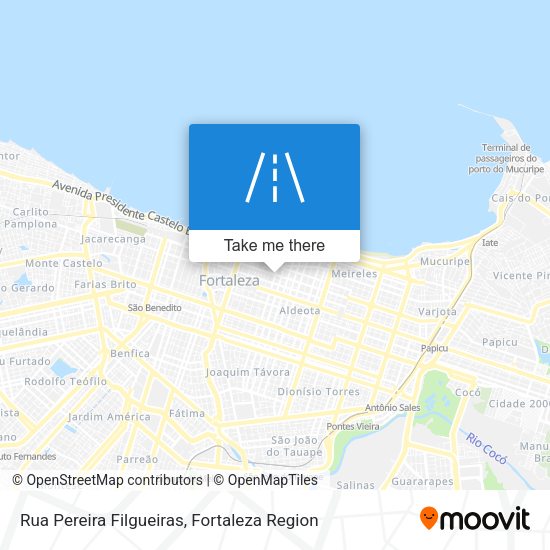 Rua Pereira Filgueiras map