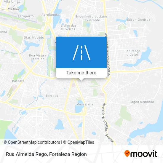 Rua Almeida Rego map