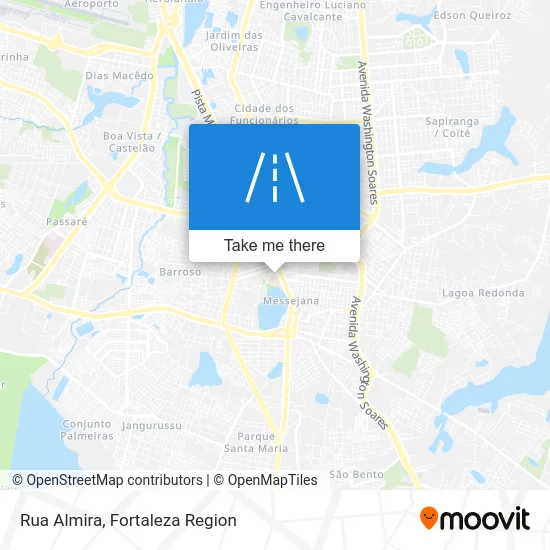 Rua Almira map