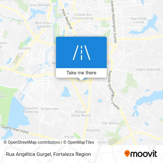 Rua Angélica Gurgel map