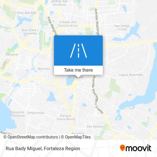 Rua Bady Miguel map