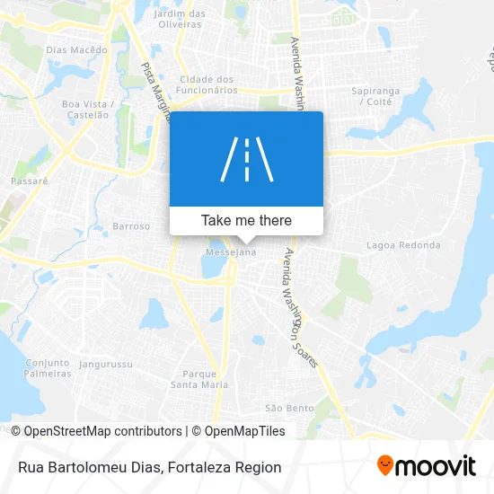 Rua Bartolomeu Dias map