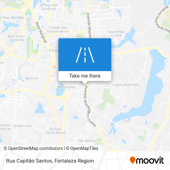 Rua Capitão Santos map