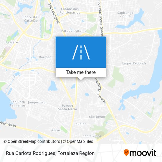 Mapa Rua Carlota Rodrigues