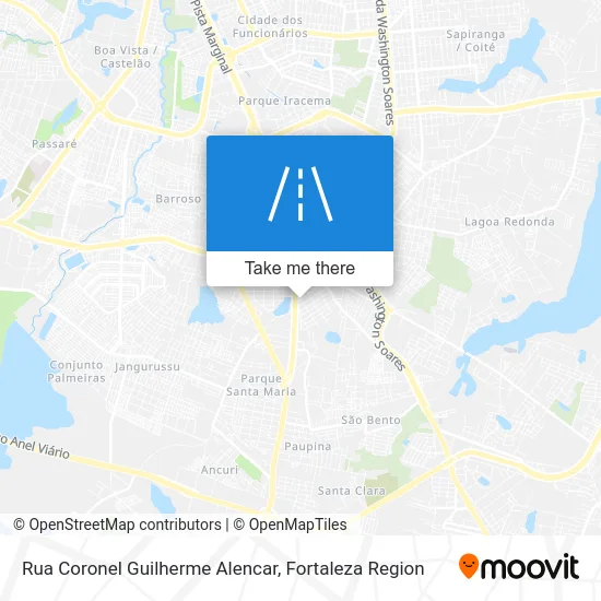 Rua Coronel Guilherme Alencar map