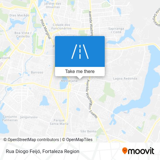Rua Diogo Feijó map
