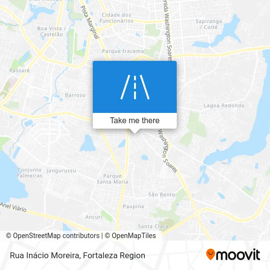 Rua Inácio Moreira map