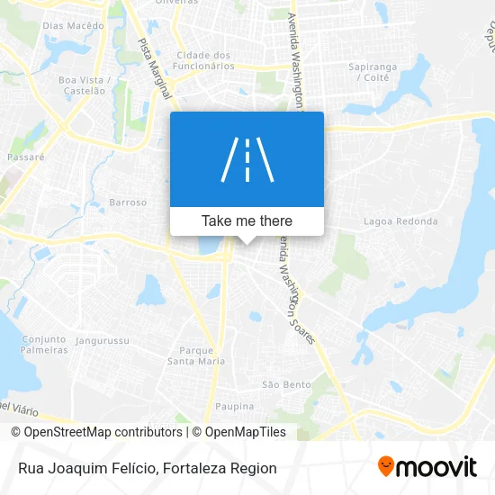 Rua Joaquim Felício map