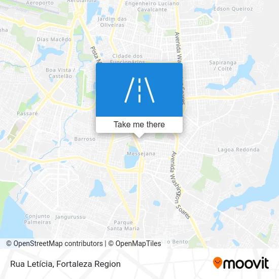 Rua Letícia map